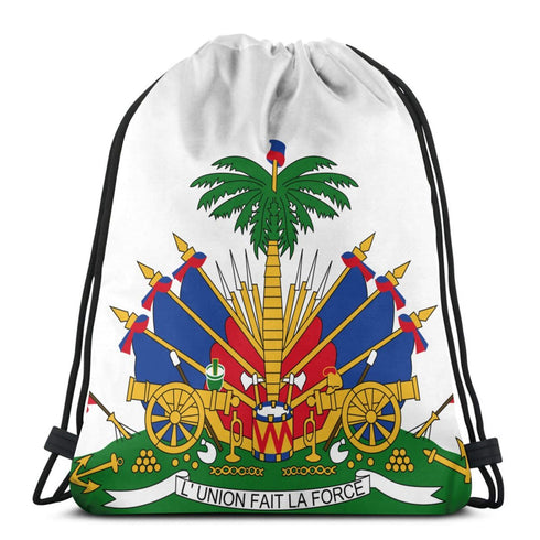 Haiti Drawstring Bag - CaribeHeart Haiti